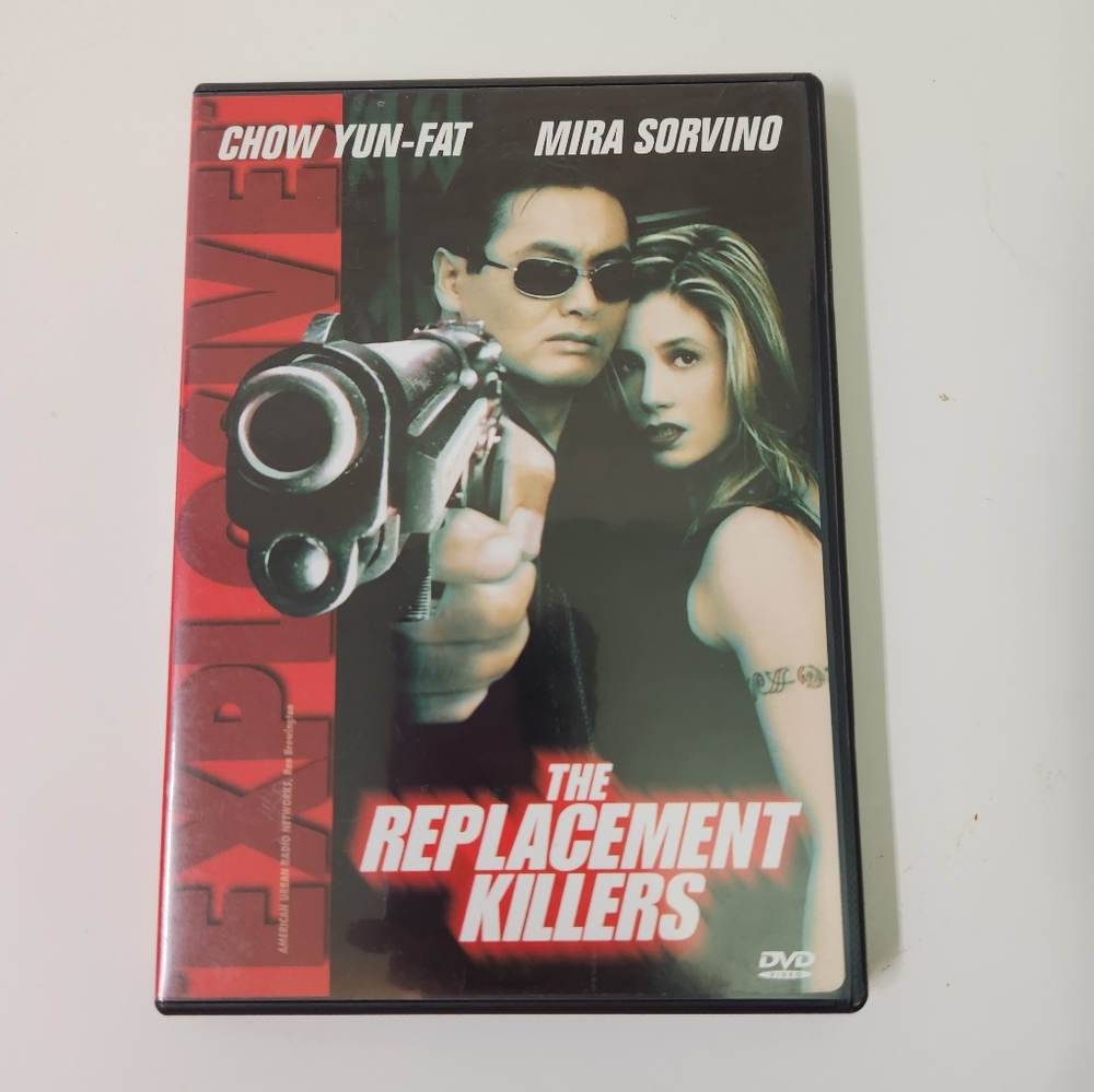 🎬 3/$15 The Replacement Killers, (1998) Chow Yung-Fat & Mira Sorvino